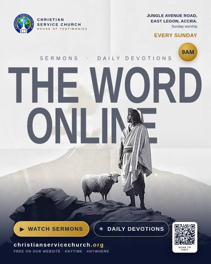 The Word Online flyer for sermons and daily devotions