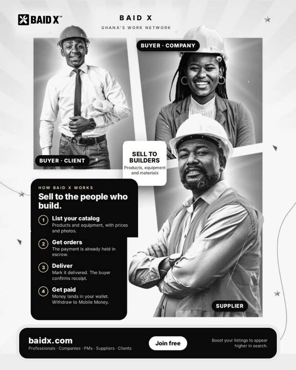 BAID X launch flyer for buyers and suppliers
